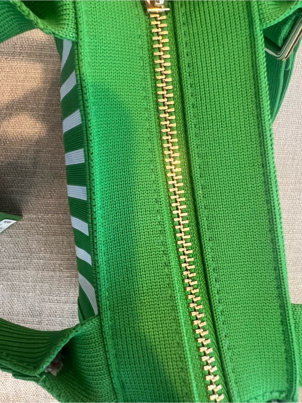 Kate Spade x target Green Stripe Mini Tote - Picture 11 of 15
